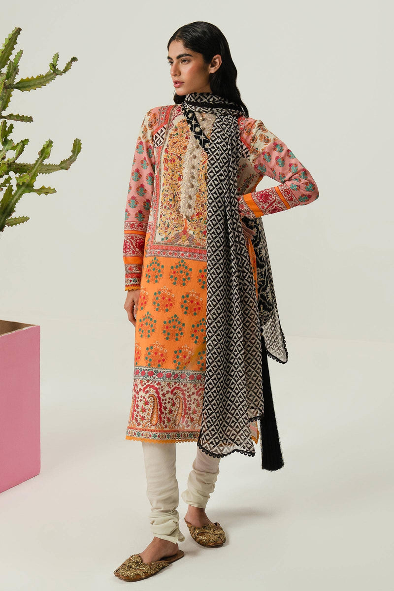 Sana Safinaz | Mahay Summer Lawn 24 | S-25 by Sana Safinaz - Designer Dress - Type: Ladies Clothes - Available at Libayah - 100% Original