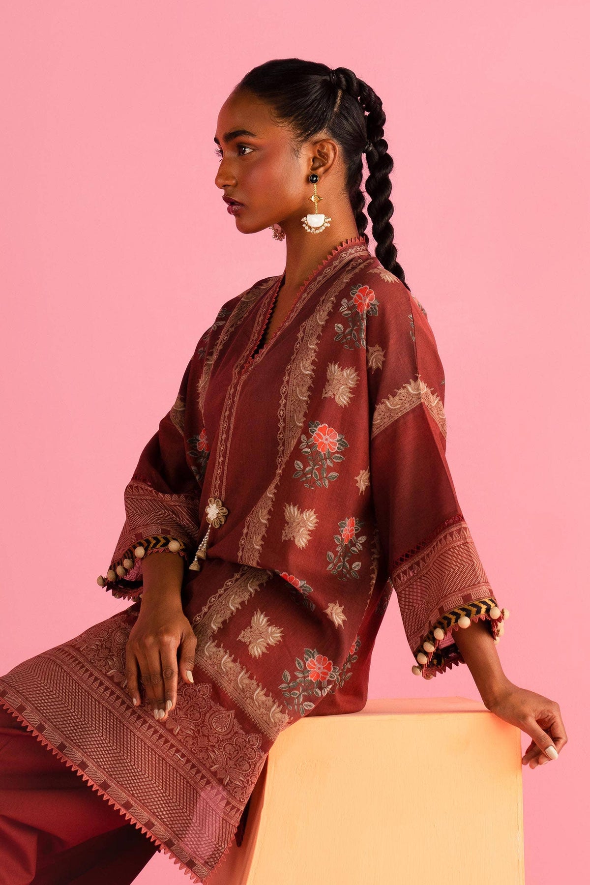 Sana Safinaz | Mahay Summer Lawn 24 | S-22 by Sana Safinaz - Designer Dress - Type: Ladies Clothes - Available at Libayah - 100% Original