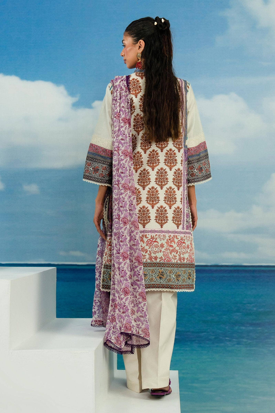 Sana Safinaz | Mahay Summer Lawn 24 | S-20 by Sana Safinaz - Designer Dress - Type: Ladies Clothes - Available at Libayah - 100% Original