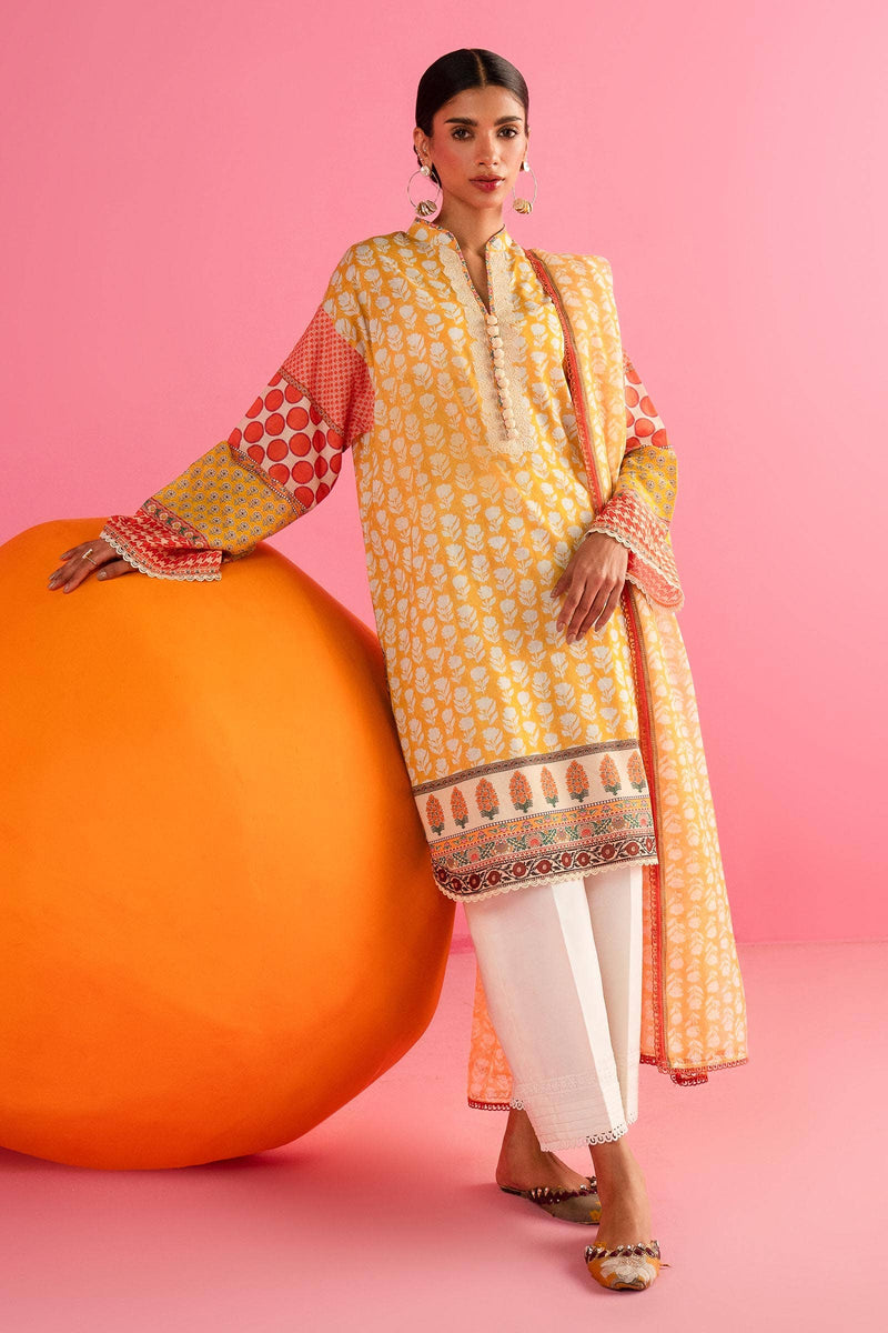 Sana Safinaz | Mahay Summer Lawn 24 | S-14 by Sana Safinaz - Designer Dress - Type: Ladies Clothes - Available at Libayah - 100% Original