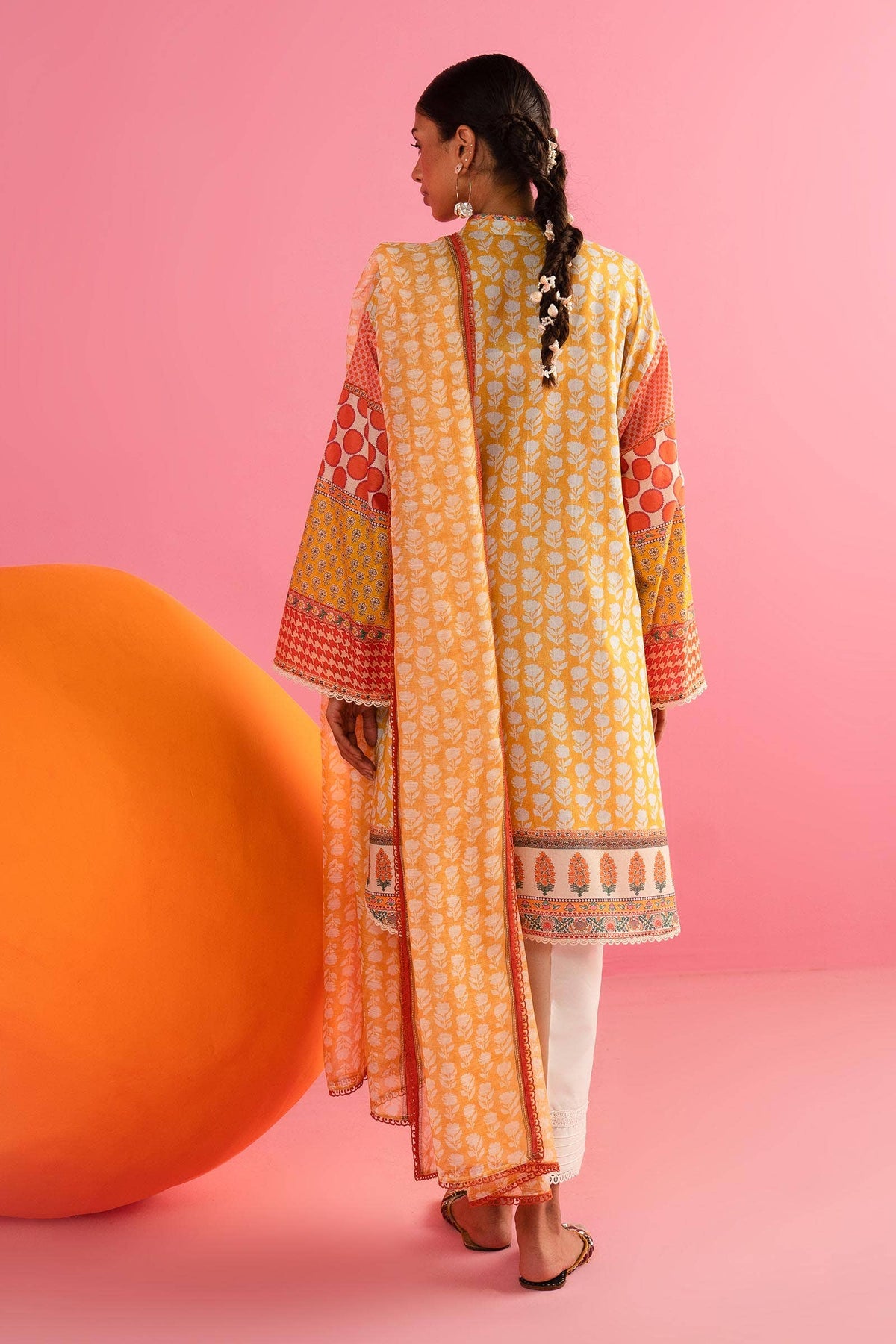 Sana Safinaz | Mahay Summer Lawn 24 | S-14 by Sana Safinaz - Designer Dress - Type: Ladies Clothes - Available at Libayah - 100% Original