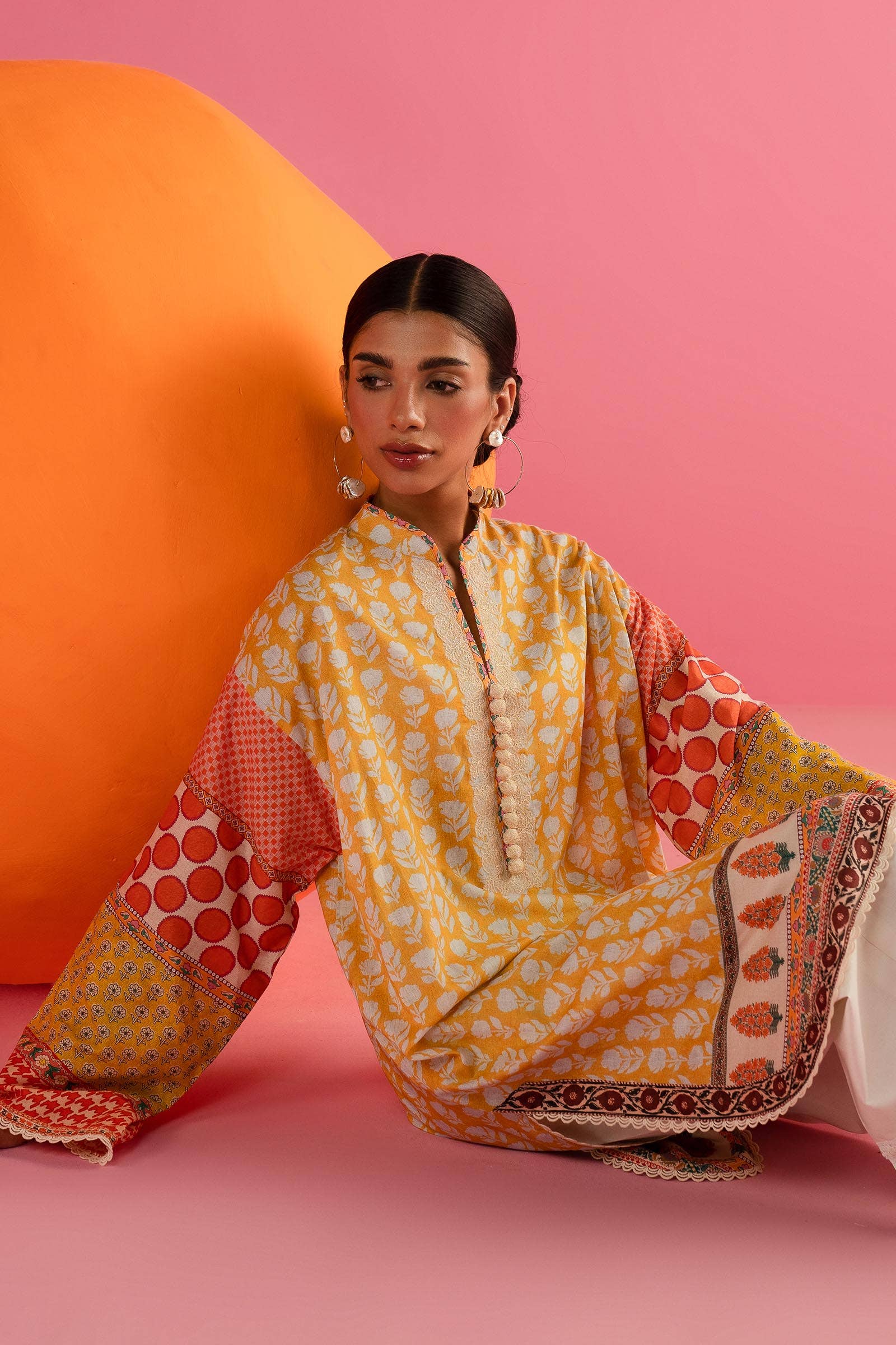 Sana Safinaz | Mahay Summer Lawn 24 | S-14 by Sana Safinaz - Designer Dress - Type: Ladies Clothes - Available at Libayah - 100% Original