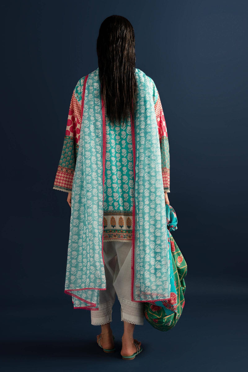 Sana Safinaz | Mahay Summer Lawn 24 | S-13 by Sana Safinaz - Designer Dress - Type: Ladies Clothes - Available at Libayah - 100% Original