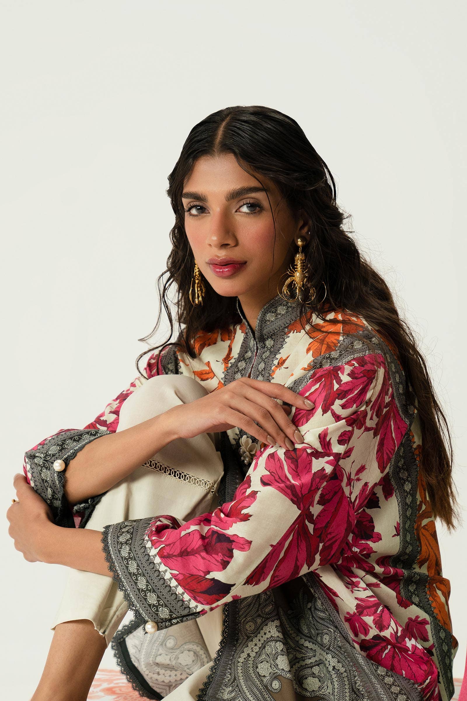 Sana Safinaz | Mahay Summer Lawn 24 | S-10 by Sana Safinaz - Designer Dress - Type: Ladies Clothes - Available at Libayah - 100% Original