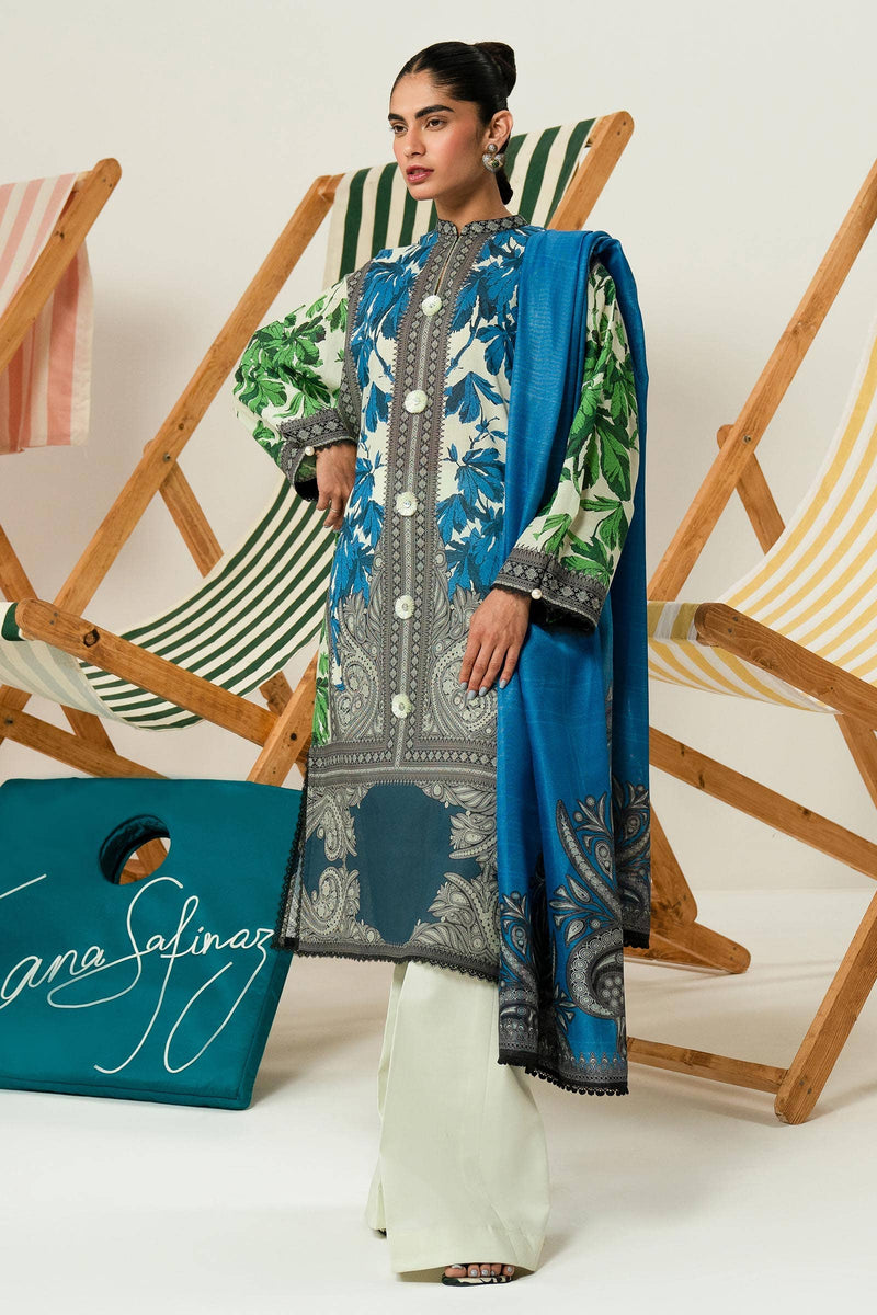 Sana Safinaz | Mahay Summer Lawn 24 | S-09 by Sana Safinaz - Designer Dress - Type: Ladies Clothes - Available at Libayah - 100% Original