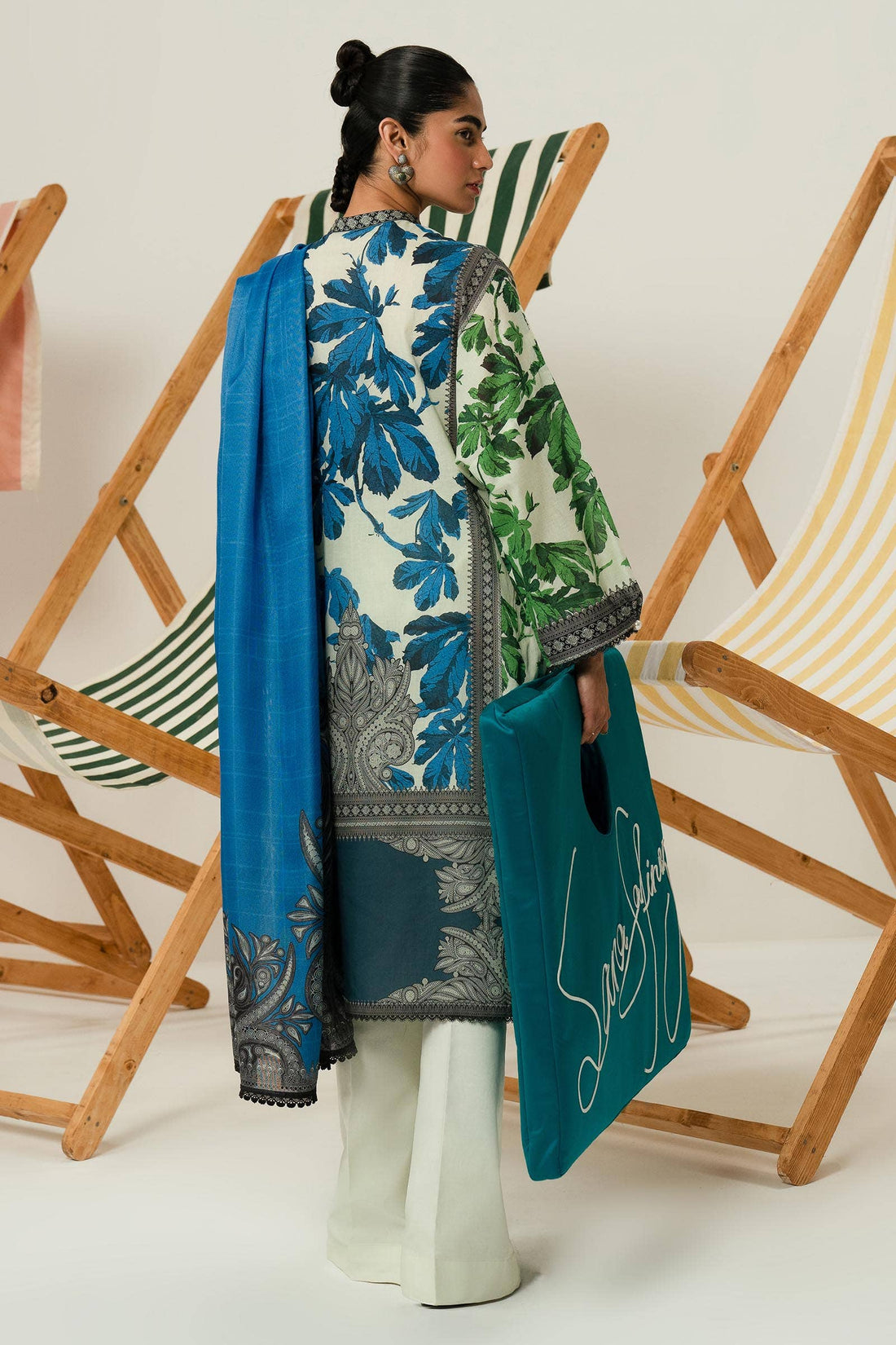 Sana Safinaz | Mahay Summer Lawn 24 | S-09 by Sana Safinaz - Designer Dress - Type: Ladies Clothes - Available at Libayah - 100% Original