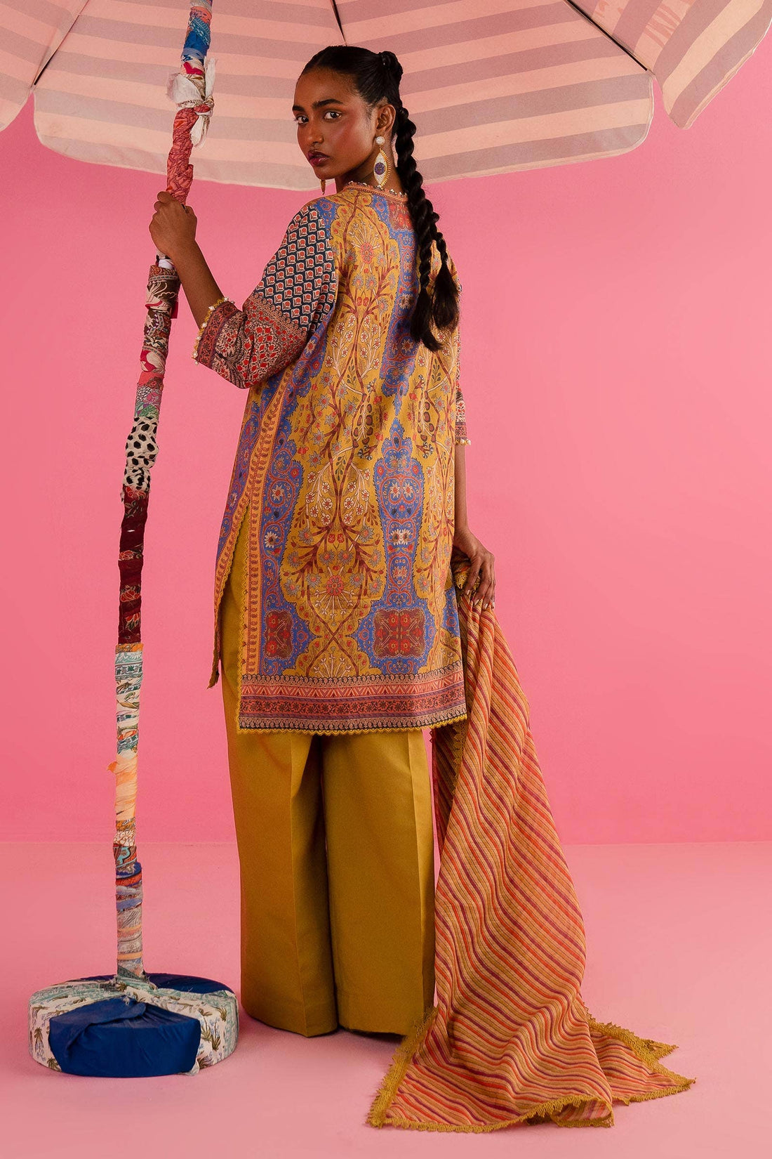 Sana Safinaz | Mahay Summer Lawn 24 | S-07 by Sana Safinaz - Designer Dress - Type: Ladies Clothes - Available at Libayah - 100% Original