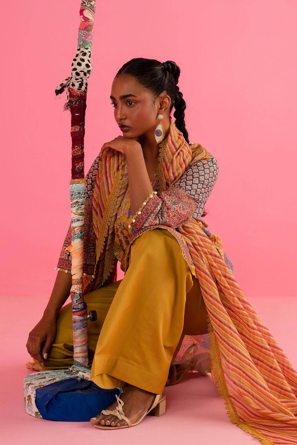 Sana Safinaz | Mahay Summer Lawn 24 | S-07 by Sana Safinaz - Designer Dress - Type: Ladies Clothes - Available at Libayah - 100% Original