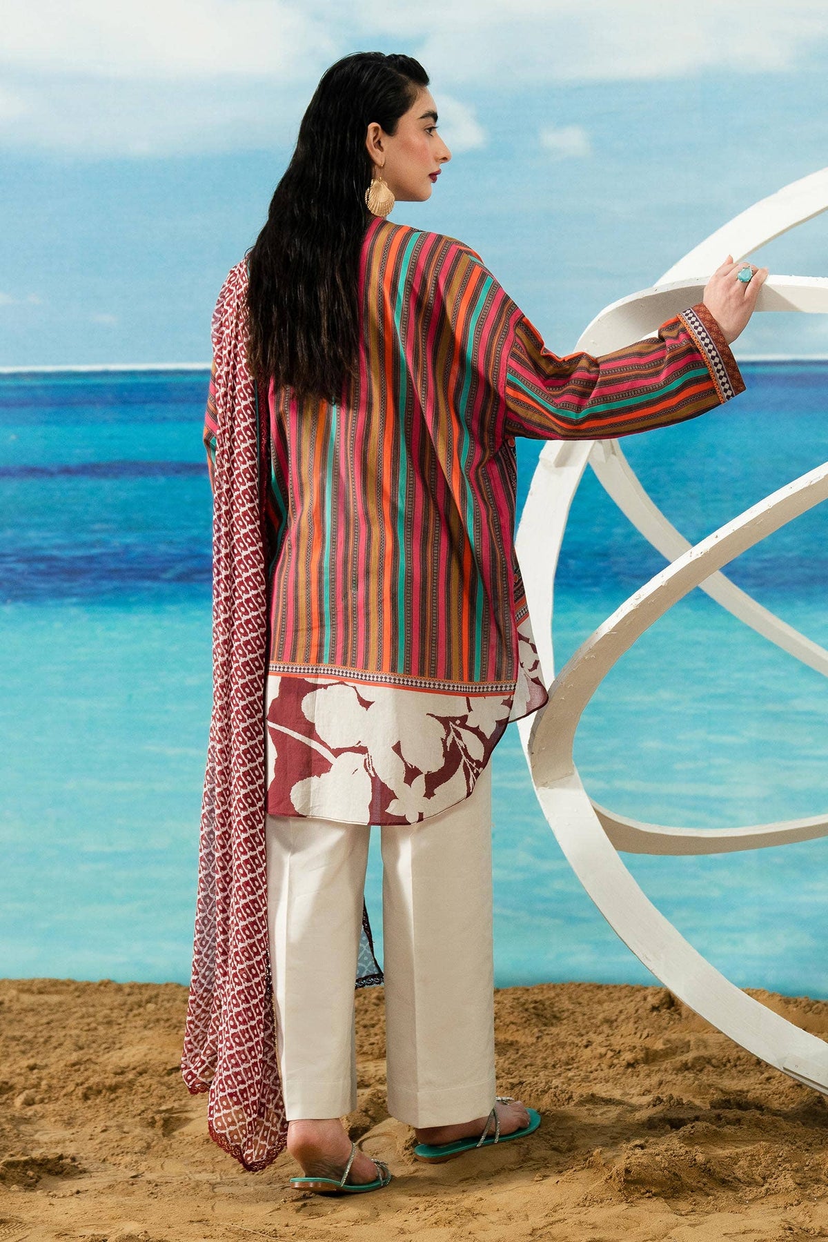 Sana Safinaz | Mahay Summer Lawn 24 | S-06 by Sana Safinaz - Designer Dress - Type: Ladies Clothes - Available at Libayah - 100% Original