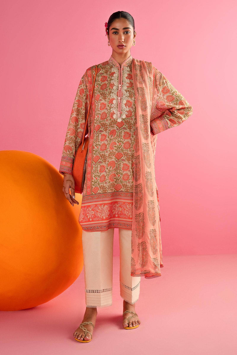 Sana Safinaz | Mahay Summer Lawn 24 | S-04 by Sana Safinaz - Designer Dress - Type: Ladies Clothes - Available at Libayah - 100% Original