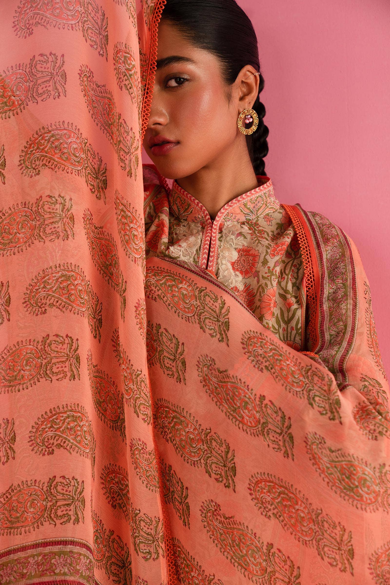 Sana Safinaz | Mahay Summer Lawn 24 | S-04 by Sana Safinaz - Designer Dress - Type: Ladies Clothes - Available at Libayah - 100% Original