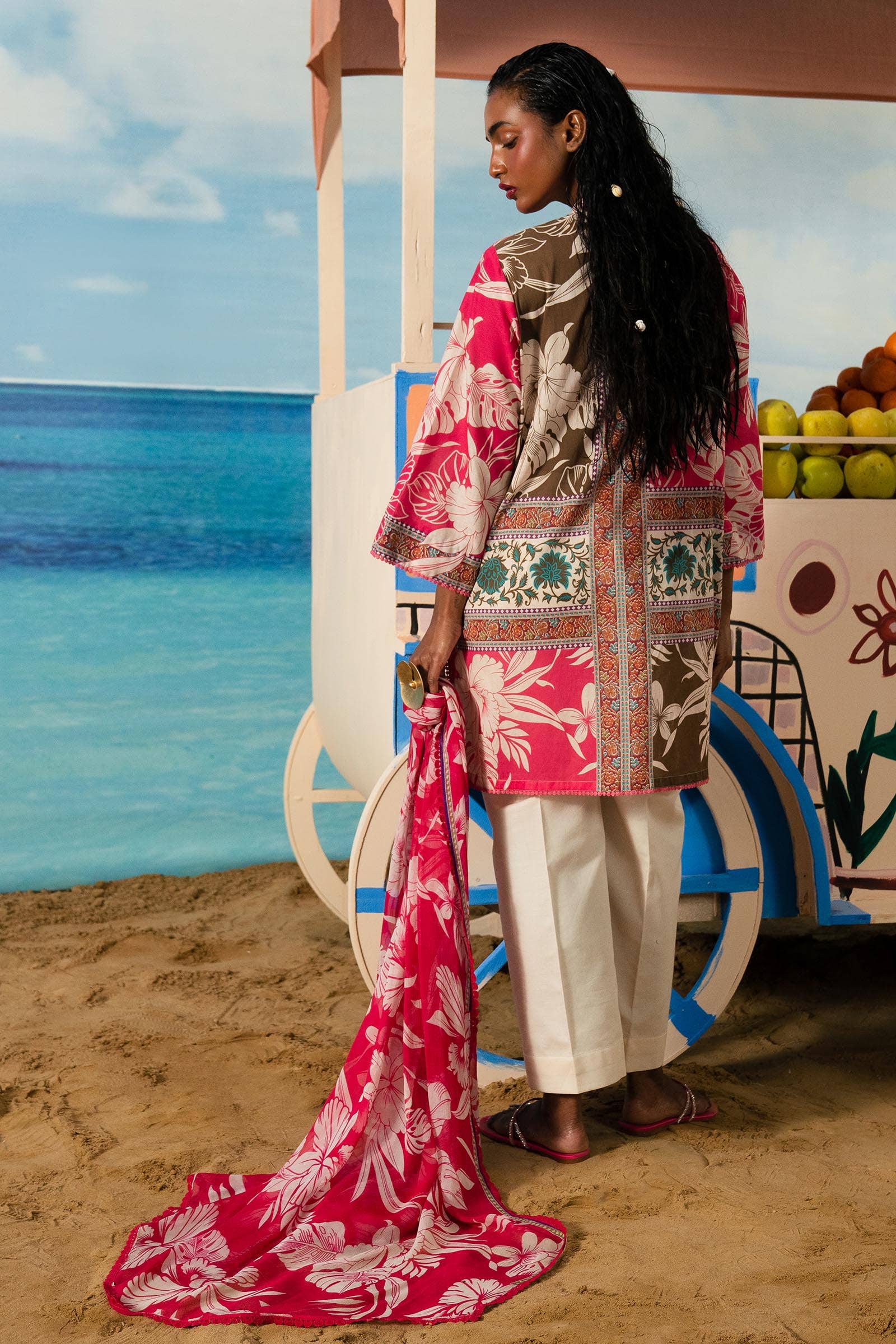 Sana Safinaz | Mahay Summer Lawn 24 | S-01 by Sana Safinaz - Designer Dress - Type: Ladies Clothes - Available at Libayah - 100% Original