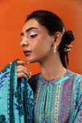 Sana Safinaz | Mahay Winter 24 | H243-003B-2Q by Sana Safinaz - Designer Dress - Type: Luxury - Available at Libayah - 100% Original