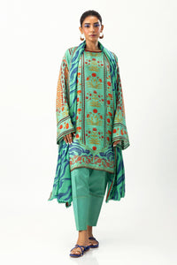 Sana Safinaz | Mahay Winter 24 | H243-004A-3DA by Sana Safinaz - Designer Dress - Type: Luxury - Available at Libayah - 100% Original