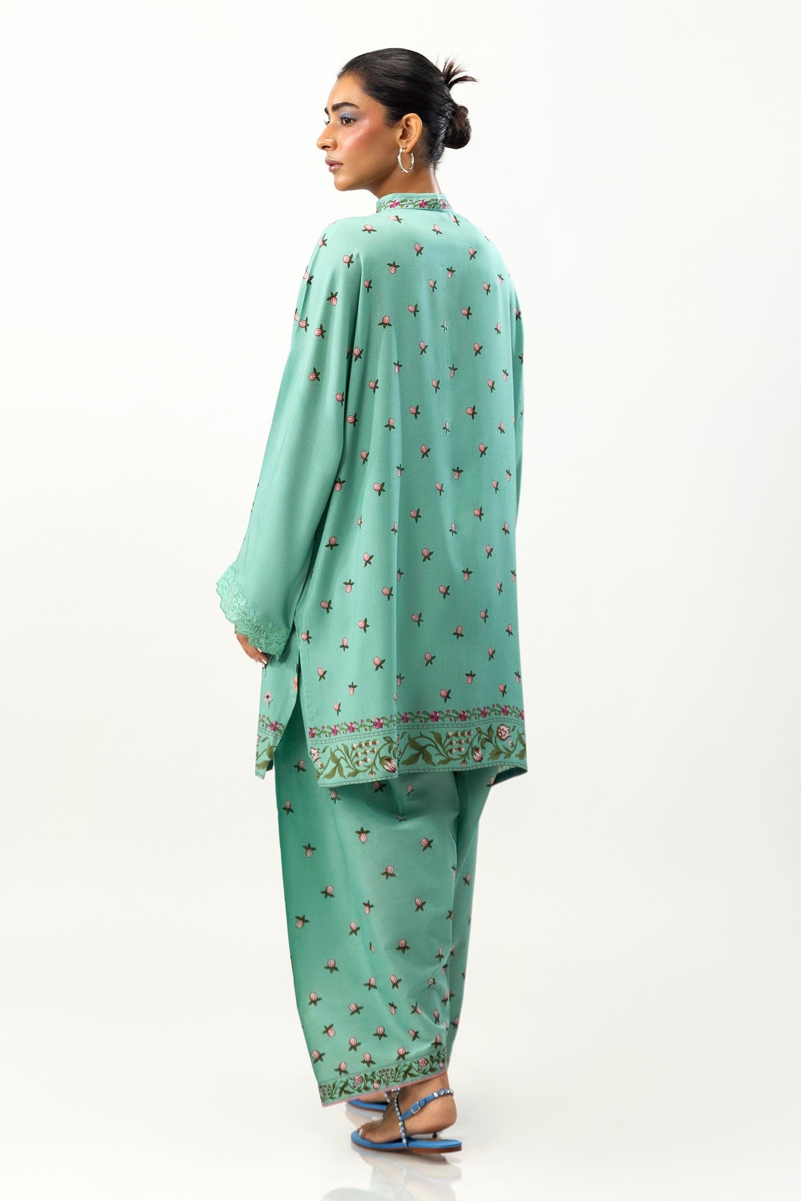 Sana Safinaz | Mahay Winter 24 | H243-007B-2AC by Sana Safinaz - Designer Dress - Type: Luxury - Available at Libayah - 100% Original