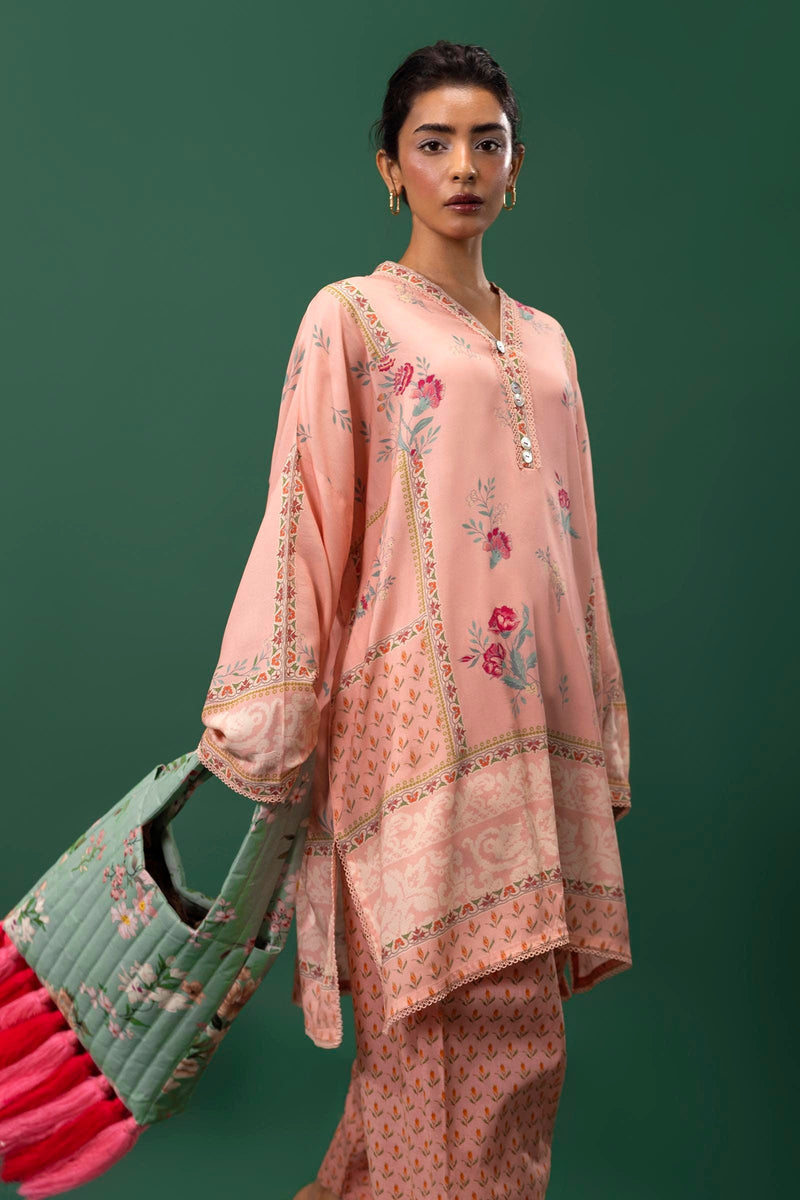 Sana Safinaz | Mahay Winter 24 | H243-008A-2AC by Sana Safinaz - Designer Dress - Type: Luxury - Available at Libayah - 100% Original