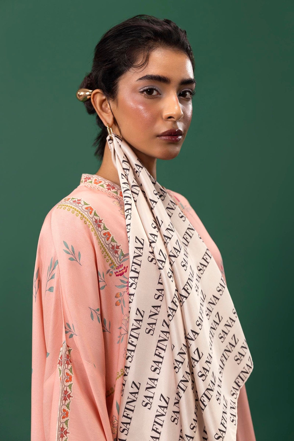 Sana Safinaz | Mahay Winter 24 | H243-008A-2AC by Sana Safinaz - Designer Dress - Type: Luxury - Available at Libayah - 100% Original