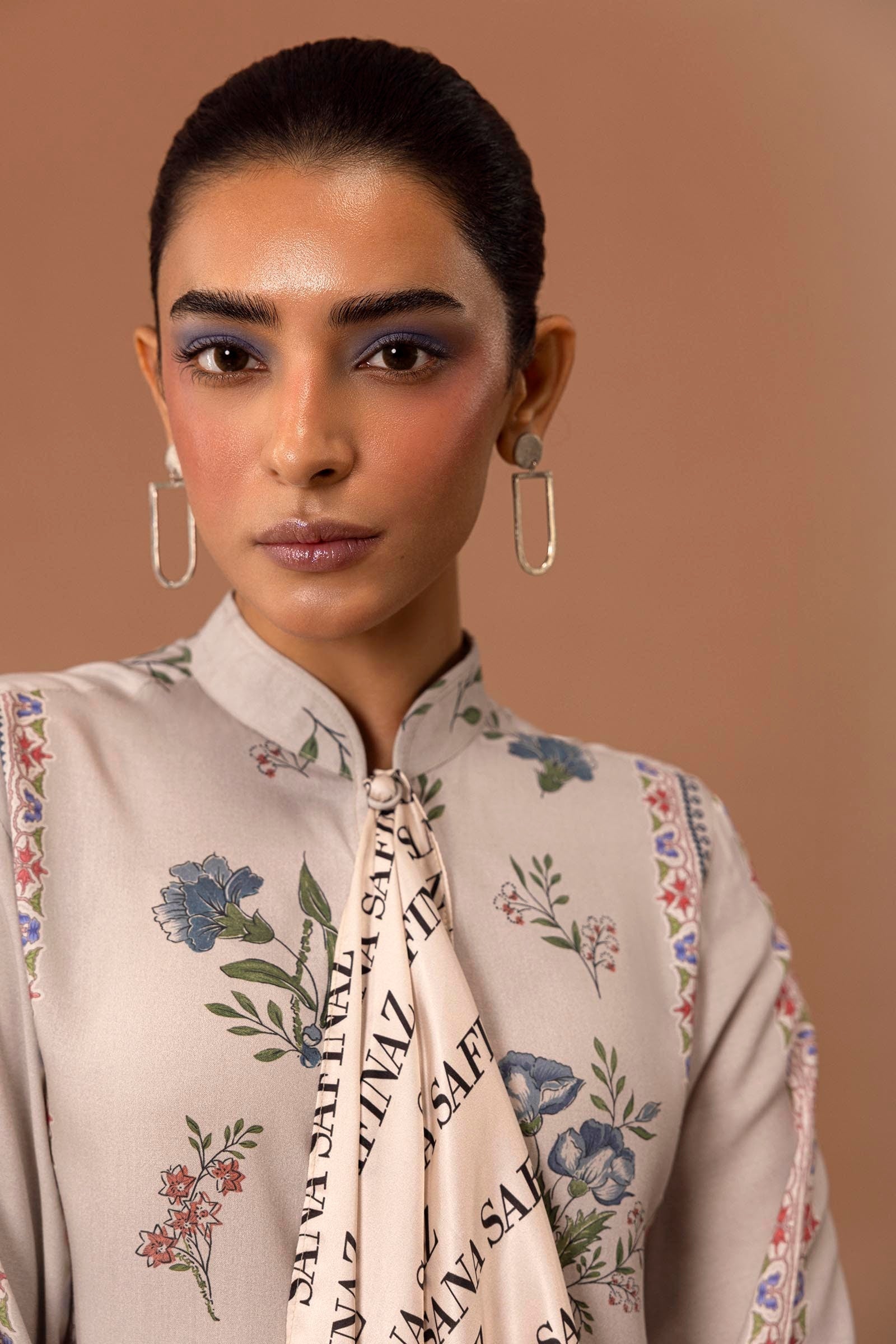 Sana Safinaz | Mahay Winter 24 | H243-008B-2AC by Sana Safinaz - Designer Dress - Type: Luxury - Available at Libayah - 100% Original