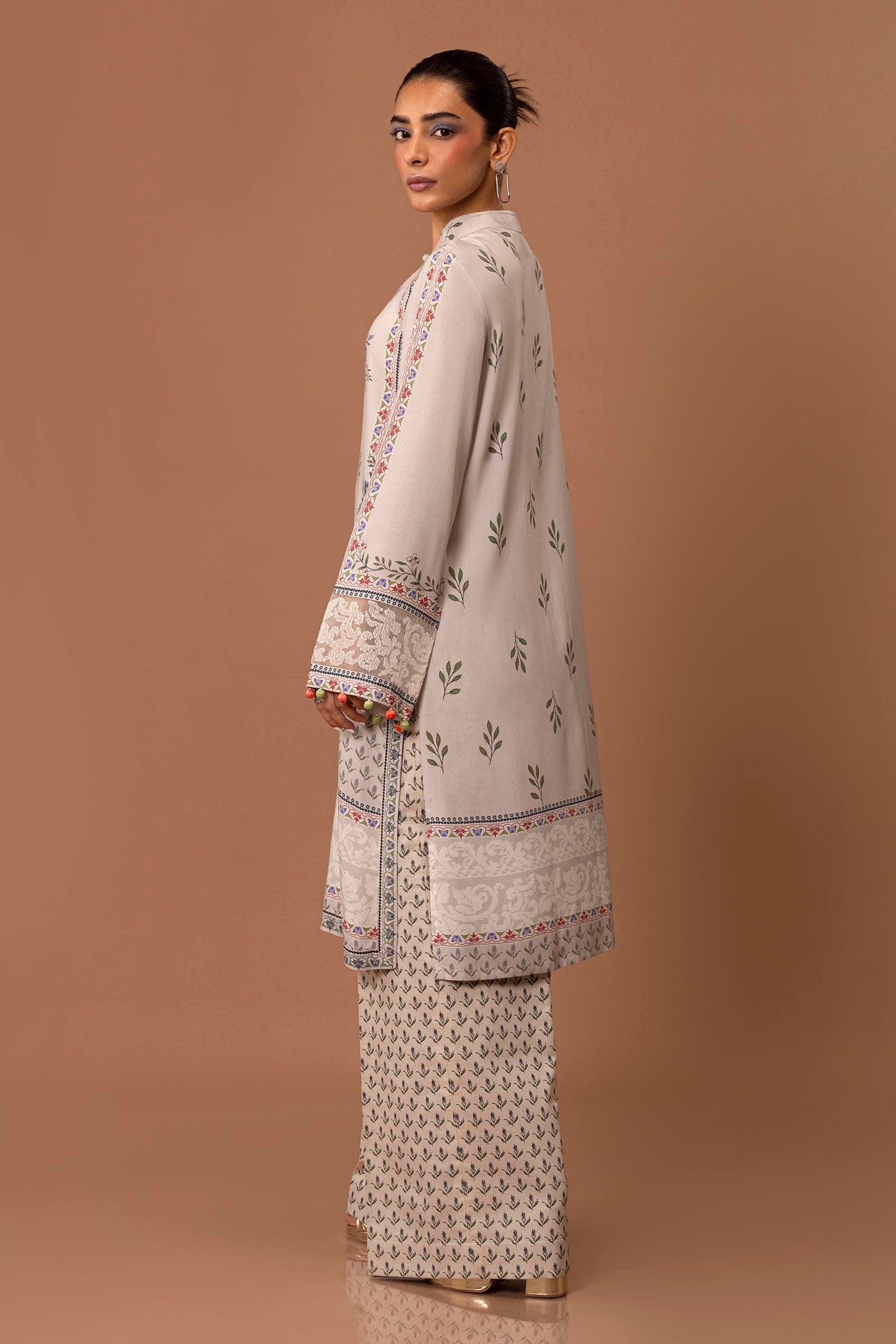 Sana Safinaz | Mahay Winter 24 | H243-008B-2AC by Sana Safinaz - Designer Dress - Type: Luxury - Available at Libayah - 100% Original