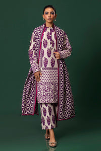 Sana Safinaz | Mahay Winter 24 | H243-009A-3CQ by Sana Safinaz - Designer Dress - Type: Luxury - Available at Libayah - 100% Original