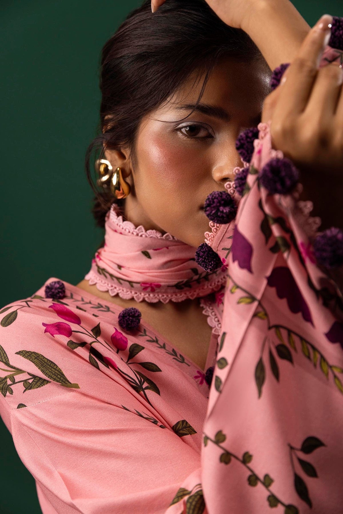 Sana Safinaz | Mahay Winter 24 | H243-010A-3DA by Sana Safinaz - Designer Dress - Type: Luxury - Available at Libayah - 100% Original