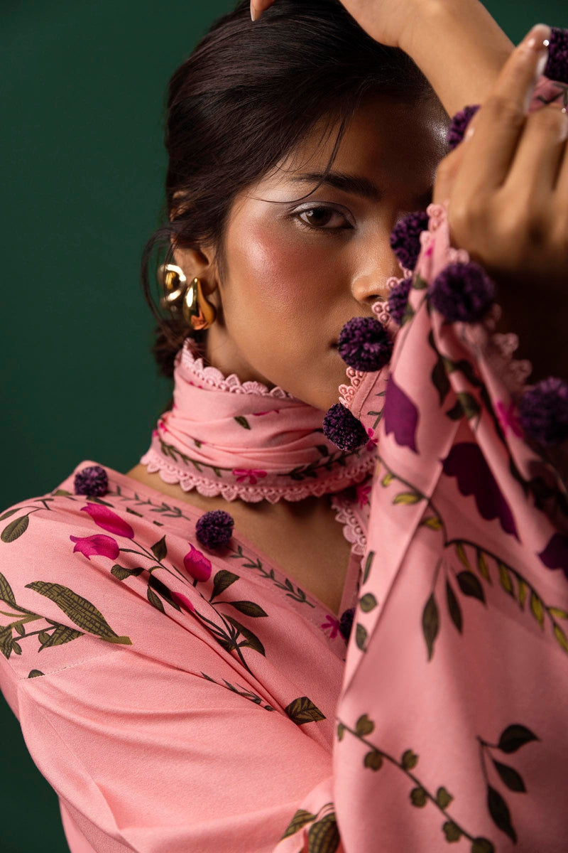 Sana Safinaz | Mahay Winter 24 | H243-010A-3DA by Sana Safinaz - Designer Dress - Type: Luxury - Available at Libayah - 100% Original
