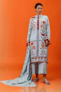 Sana Safinaz | Mahay Winter 24 | H243-010B-3DA by Sana Safinaz - Designer Dress - Type: Luxury - Available at Libayah - 100% Original