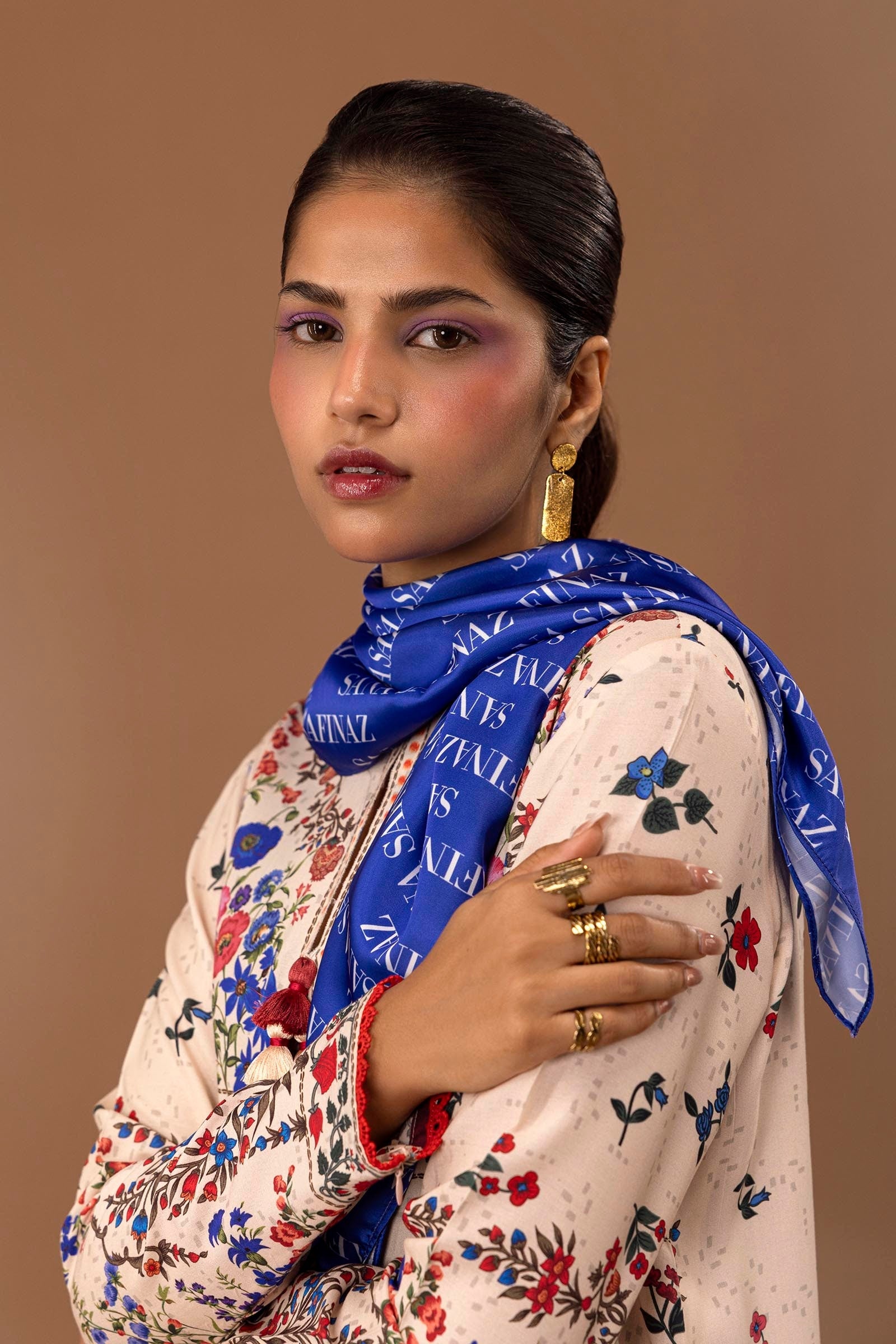 Sana Safinaz | Mahay Winter 24 | H243-011A-2C by Sana Safinaz - Designer Dress - Type: Luxury - Available at Libayah - 100% Original