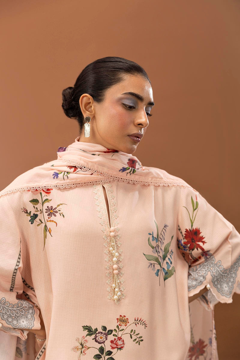 Sana Safinaz | Mahay Winter 24 | H243-012A-2DC by Sana Safinaz - Designer Dress - Type: Luxury - Available at Libayah - 100% Original