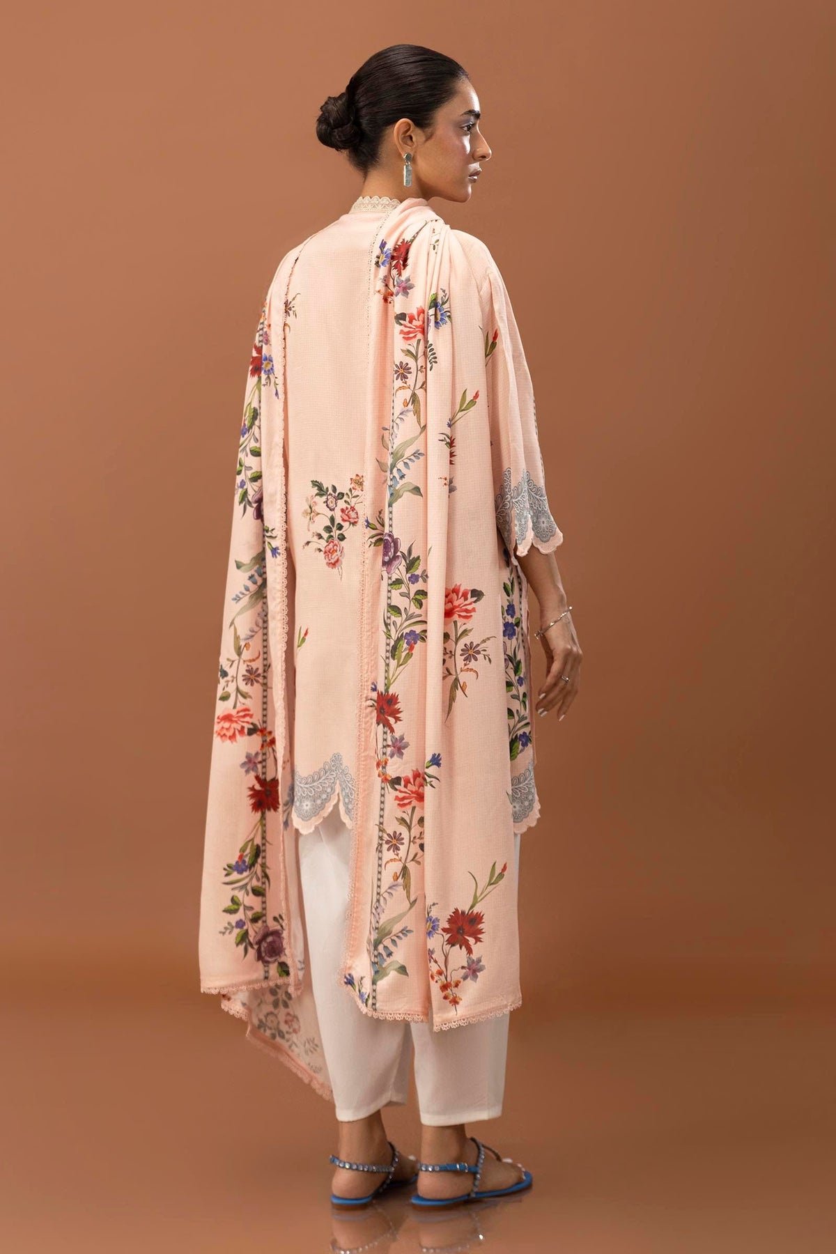 Sana Safinaz | Mahay Winter 24 | H243-012A-2DC by Sana Safinaz - Designer Dress - Type: Luxury - Available at Libayah - 100% Original