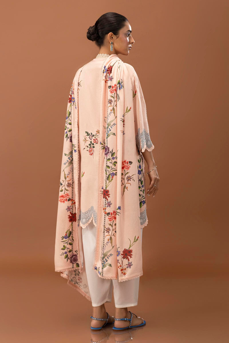 Sana Safinaz | Mahay Winter 24 | H243-012A-2DC by Sana Safinaz - Designer Dress - Type: Luxury - Available at Libayah - 100% Original