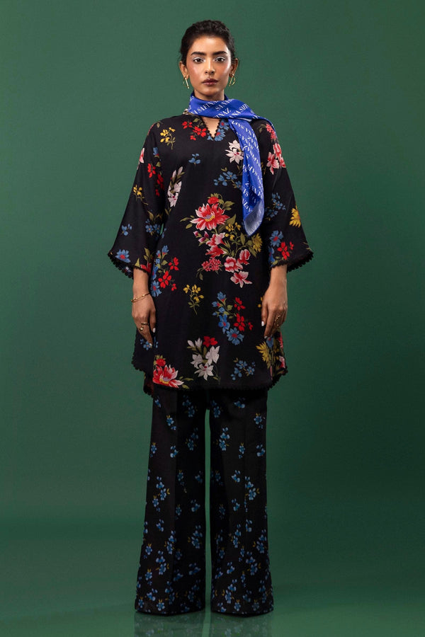 Sana Safinaz | Mahay Winter 24 | H243-013B-2AC by Sana Safinaz - Designer Dress - Type: Luxury - Available at Libayah - 100% Original