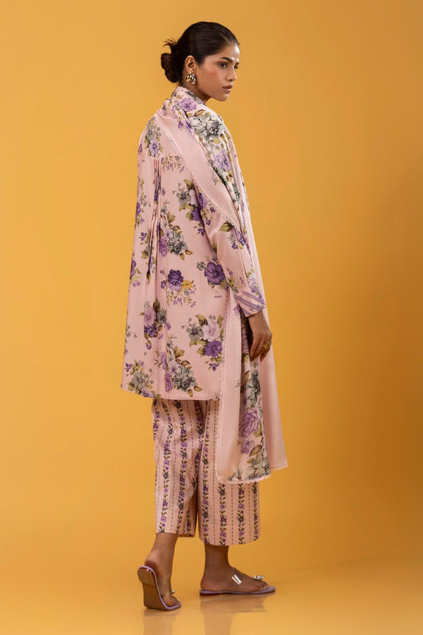 Sana Safinaz | Mahay Winter 24 | H243-014B-3DA by Sana Safinaz - Designer Dress - Type: Luxury - Available at Libayah - 100% Original
