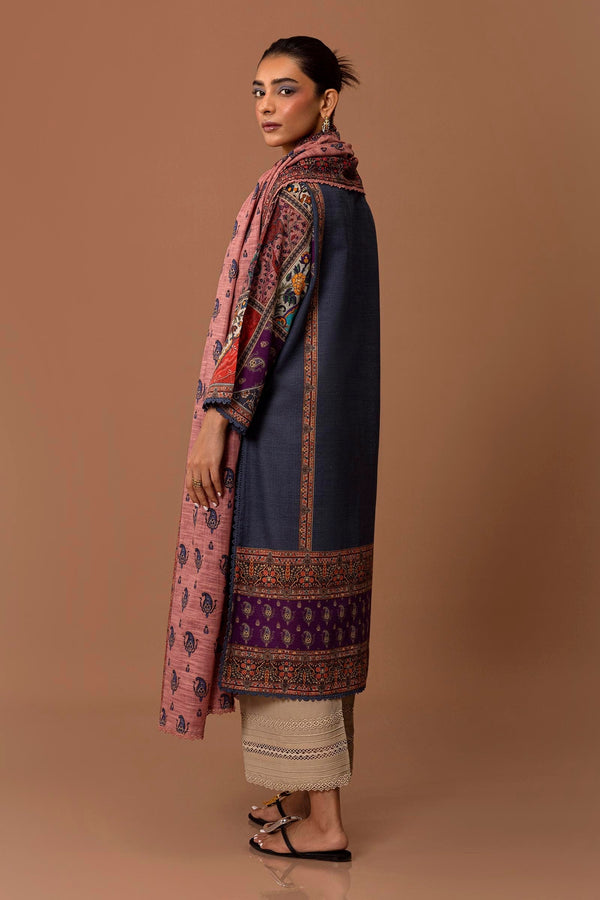 Sana Safinaz | Mahay Winter 24 | H243-019B-2BQ by Sana Safinaz - Designer Dress - Type: Luxury - Available at Libayah - 100% Original