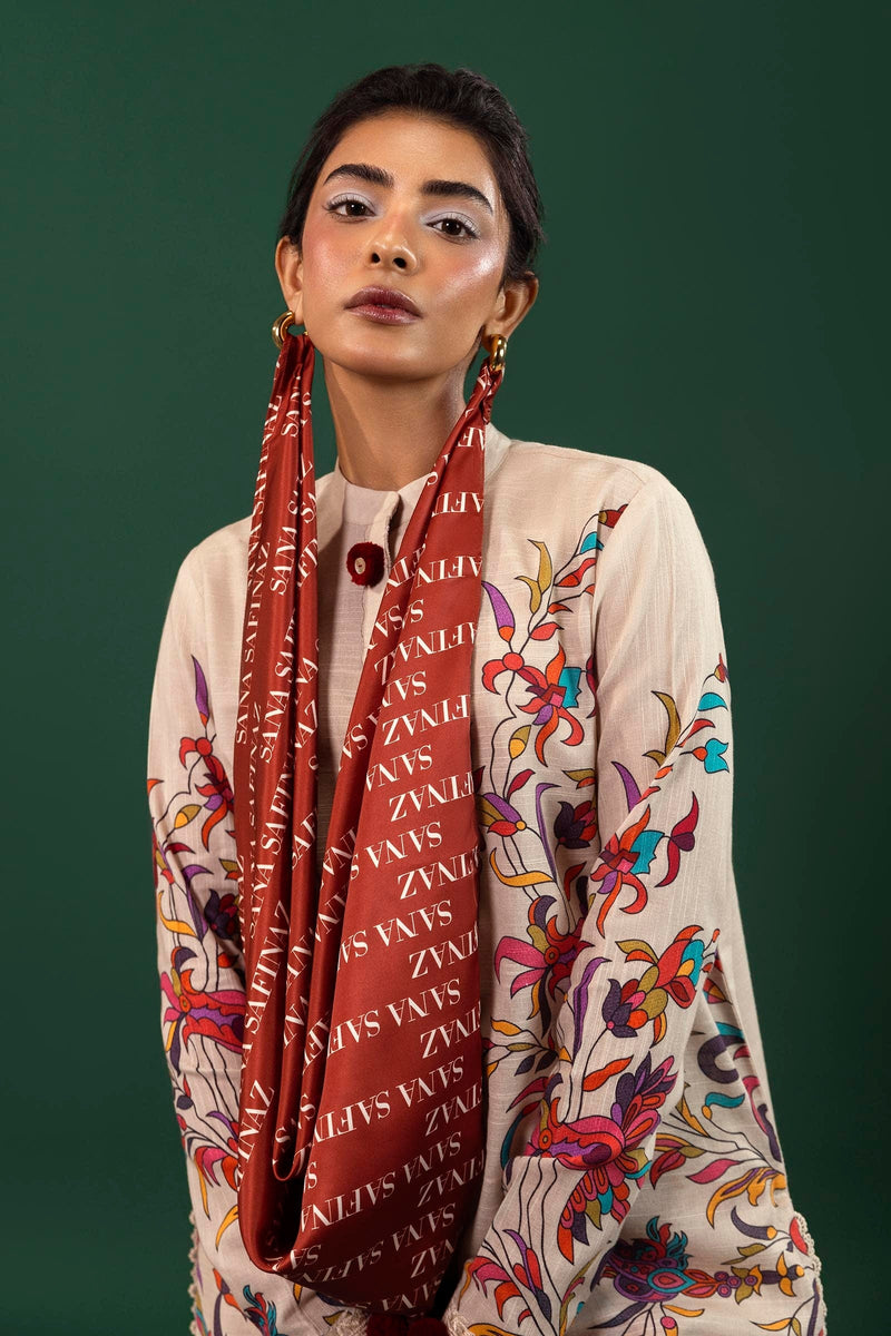 Sana Safinaz | Mahay Winter 24 | H243-022A-2AC by Sana Safinaz - Designer Dress - Type: Luxury - Available at Libayah - 100% Original