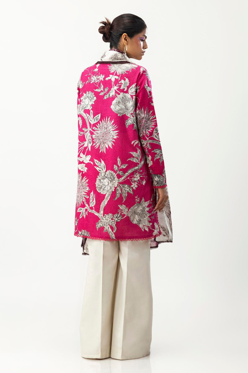 Sana Safinaz | Mahay Winter 24 | H243-023A-2BQ by Sana Safinaz - Designer Dress - Type: Luxury - Available at Libayah - 100% Original