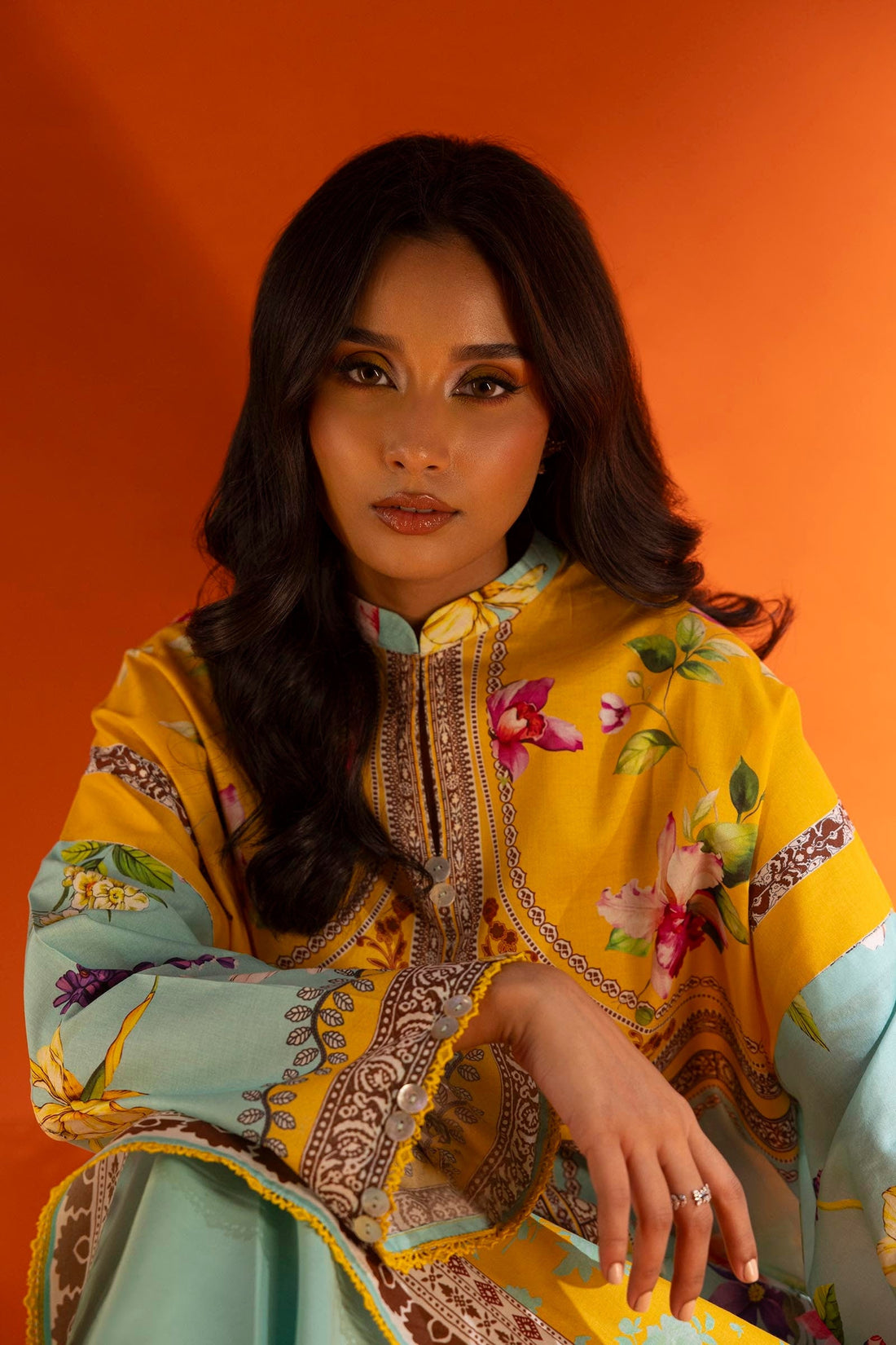 Sana Safinaz | Mahay Spring 25 | A-12 by Sana Safinaz - Designer Dress - Type: Ladies Clothes - Available at Libayah - 100% Original