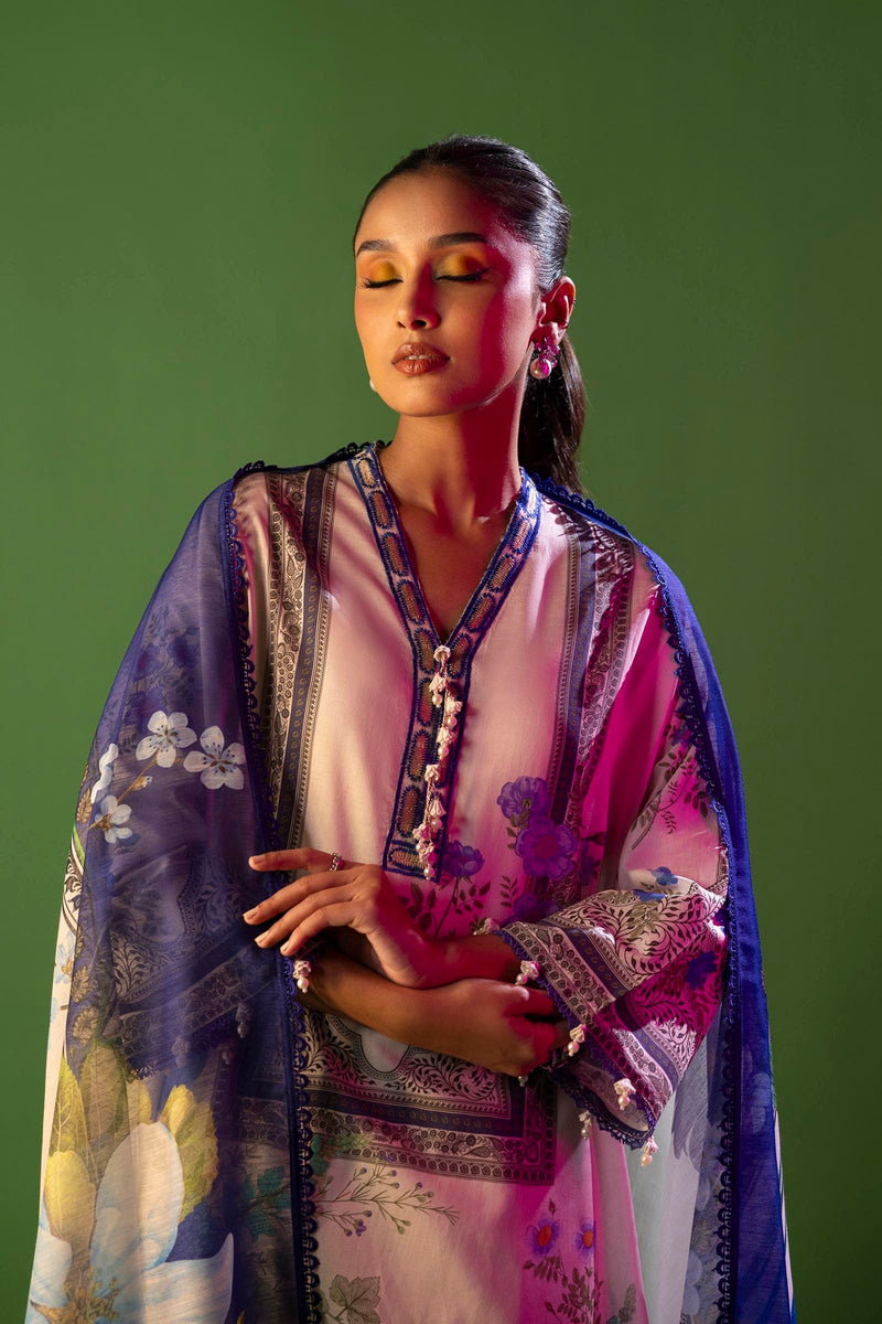 Sana Safinaz | Mahay Spring 25 | A-10 by Sana Safinaz - Designer Dress - Type: Ladies Clothes - Available at Libayah - 100% Original