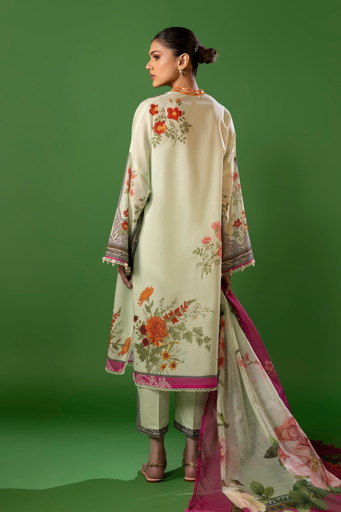 Sana Safinaz | Mahay Spring 25 | A-09 by Sana Safinaz - Designer Dress - Type: Ladies Clothes - Available at Libayah - 100% Original