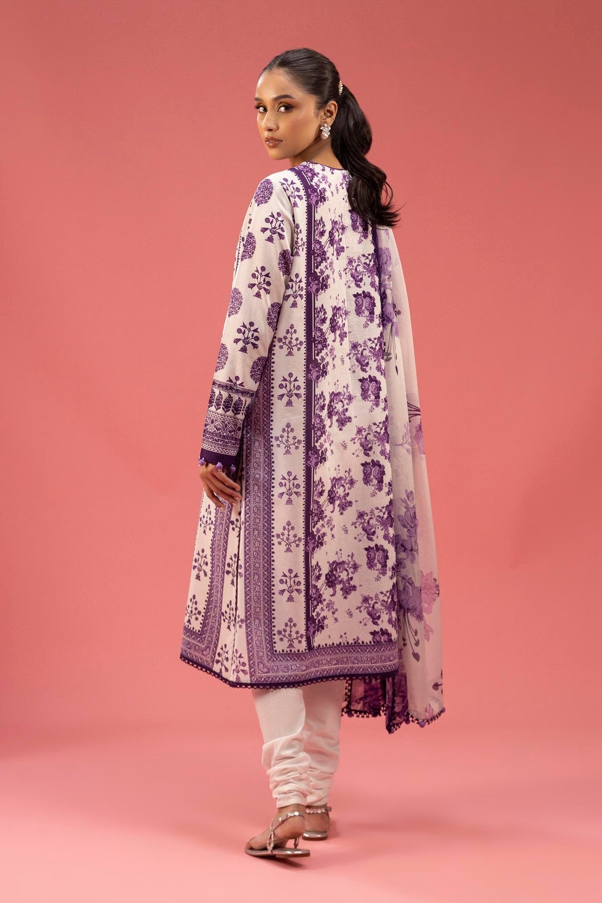 Sana Safinaz | Mahay Spring 25 | A-07 by Sana Safinaz - Designer Dress - Type: Ladies Clothes - Available at Libayah - 100% Original