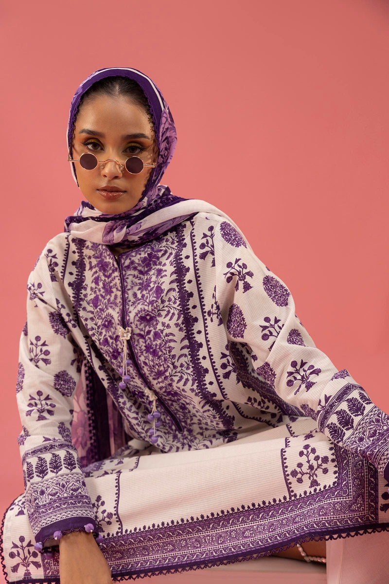 Sana Safinaz | Mahay Spring 25 | A-07 by Sana Safinaz - Designer Dress - Type: Ladies Clothes - Available at Libayah - 100% Original