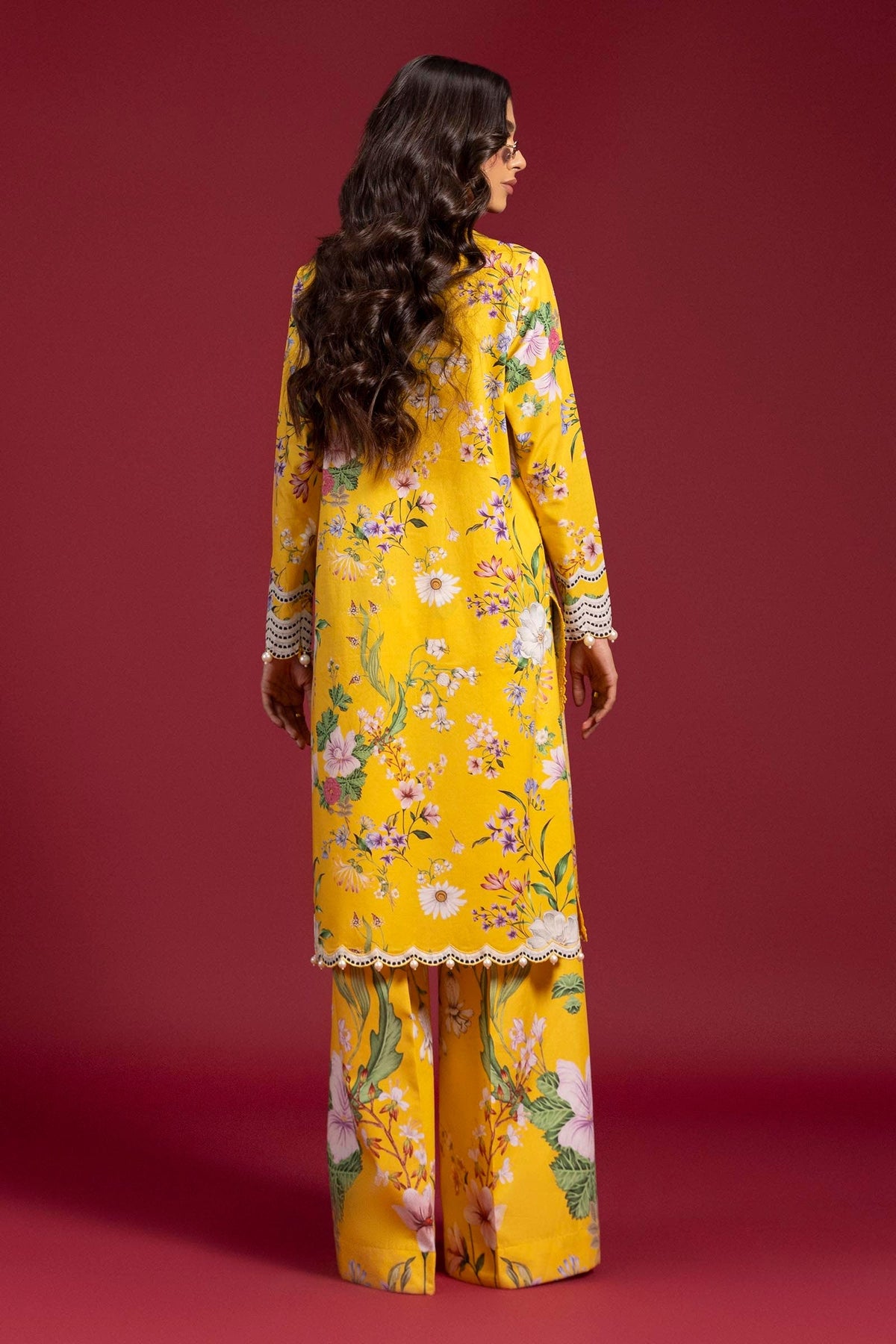 Sana Safinaz | Mahay Spring 25 | A-02 by Sana Safinaz - Designer Dress - Type: Ladies Clothes - Available at Libayah - 100% Original