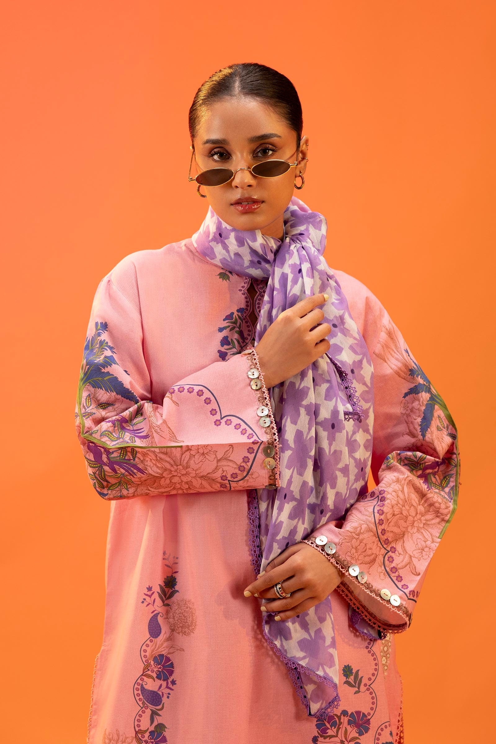 Sana Safinaz | Mahay Summer 25 | 001B by Sana Safinaz - Designer Dress - Type: Ladies Clothes - Available at Libayah - 100% Original