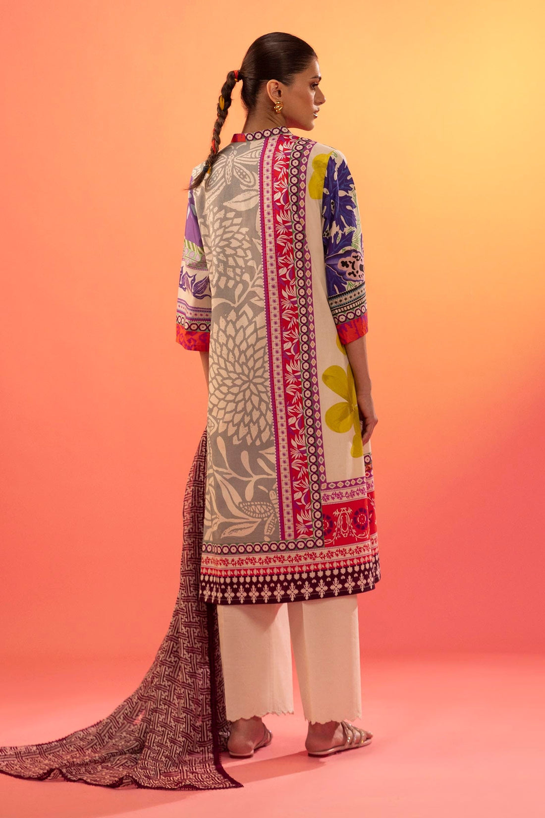 Sana Safinaz | Mahay Summer 25 | 002B by Sana Safinaz - Designer Dress - Type: Ladies Clothes - Available at Libayah - 100% Original