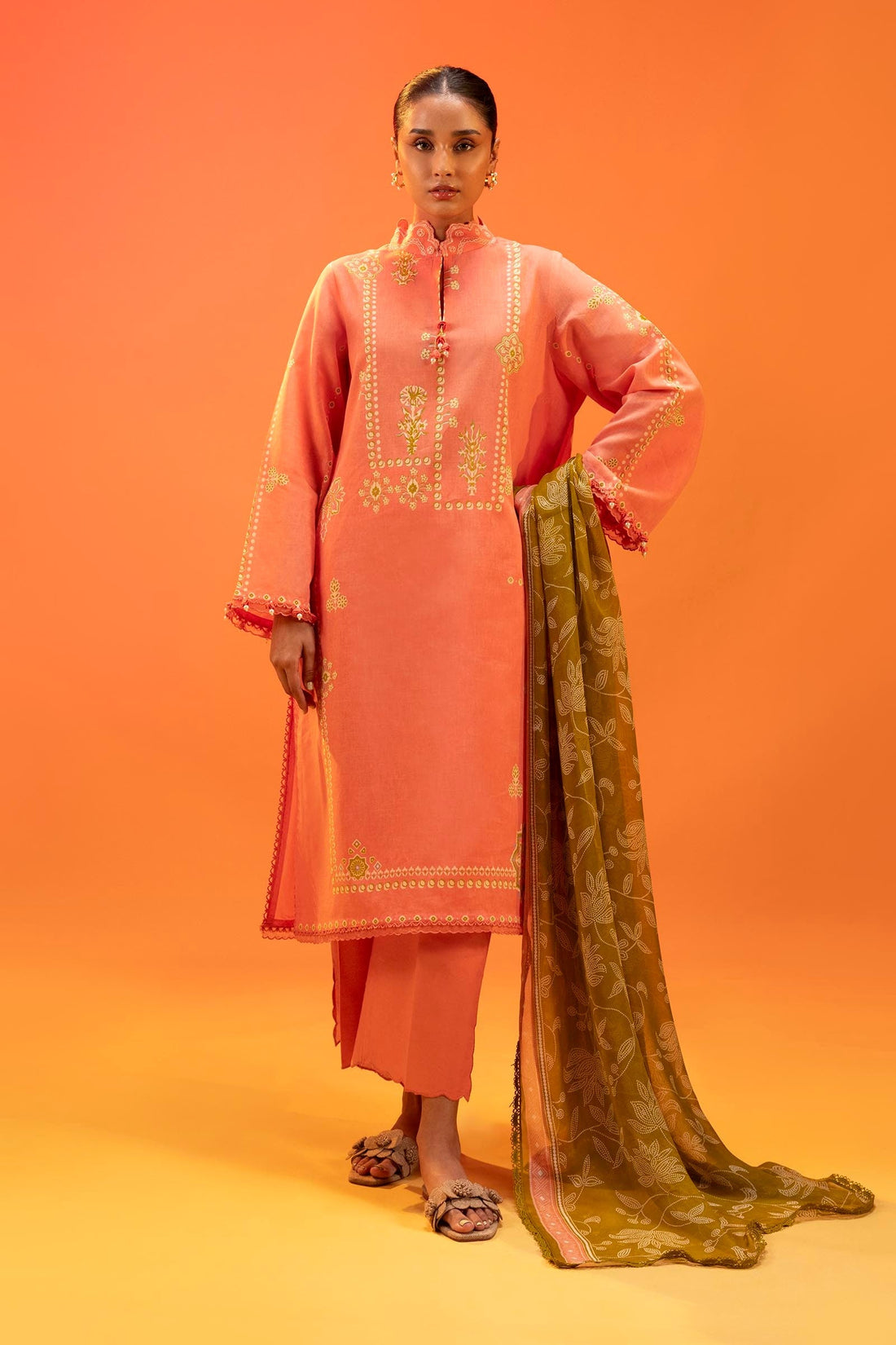 Sana Safinaz | Mahay Summer 25 | 003A by Sana Safinaz - Designer Dress - Type: Ladies Clothes - Available at Libayah - 100% Original