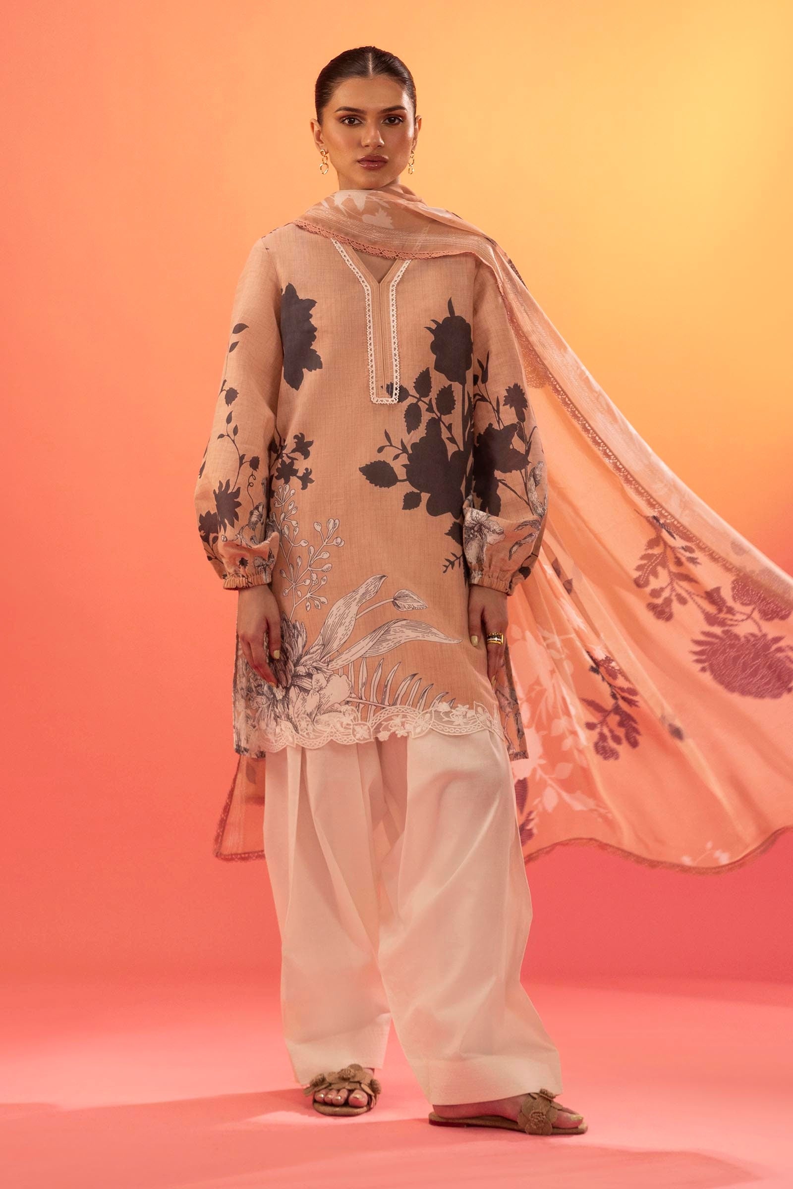 Sana Safinaz | Mahay Summer 25 | 004A by Sana Safinaz - Designer Dress - Type: Ladies Clothes - Available at Libayah - 100% Original