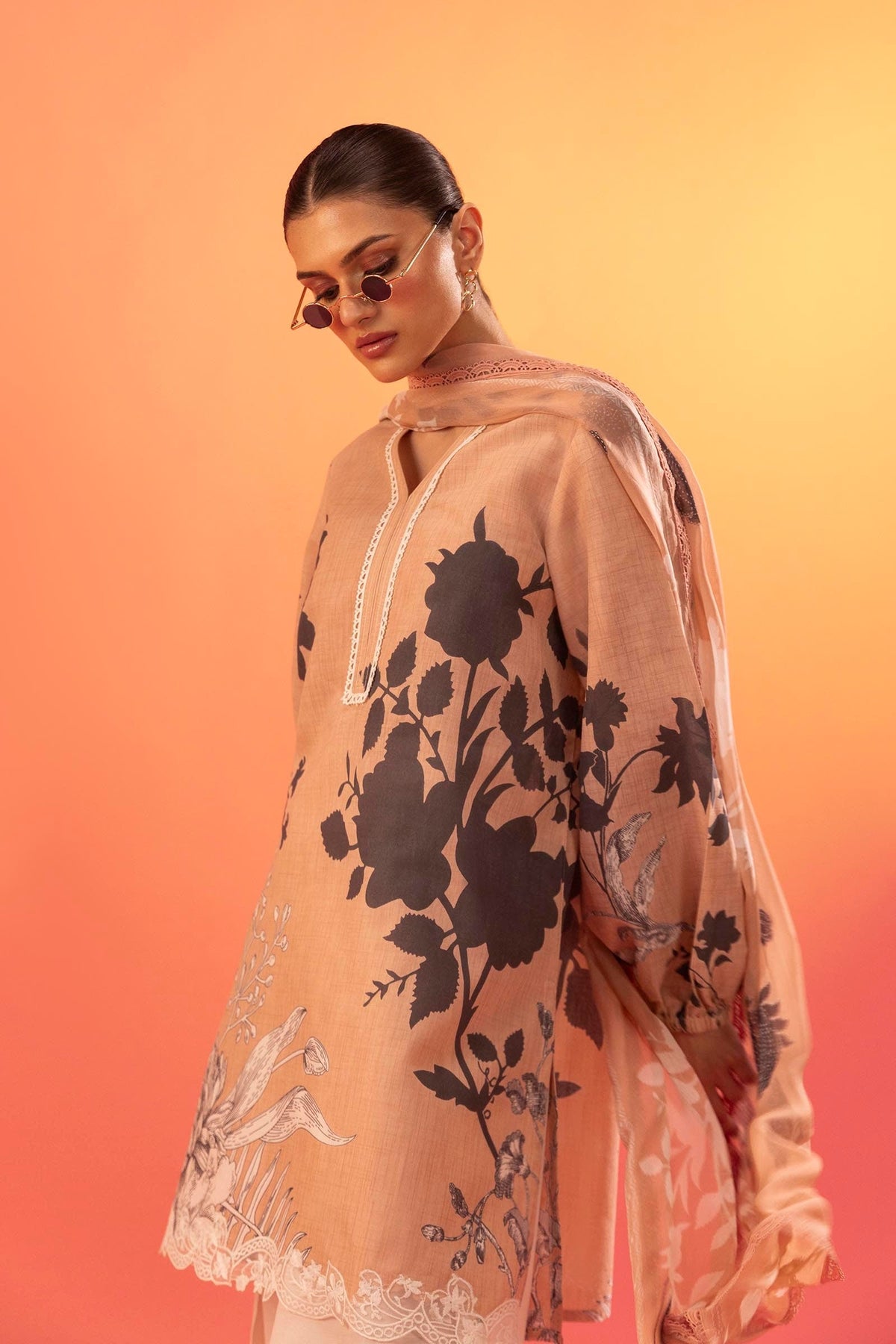 Sana Safinaz | Mahay Summer 25 | 004A by Sana Safinaz - Designer Dress - Type: Ladies Clothes - Available at Libayah - 100% Original