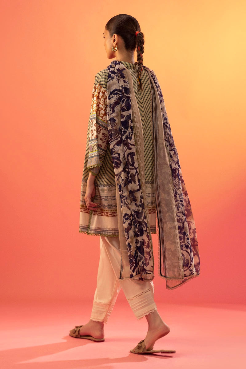 Sana Safinaz | Mahay Summer 25 | 006A by Sana Safinaz - Designer Dress - Type: Ladies Clothes - Available at Libayah - 100% Original