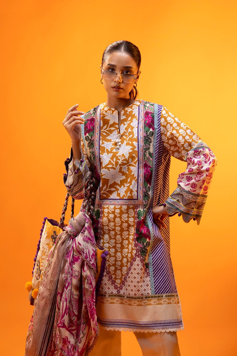 Sana Safinaz | Mahay Summer 25 | 006B by Sana Safinaz - Designer Dress - Type: Ladies Clothes - Available at Libayah - 100% Original