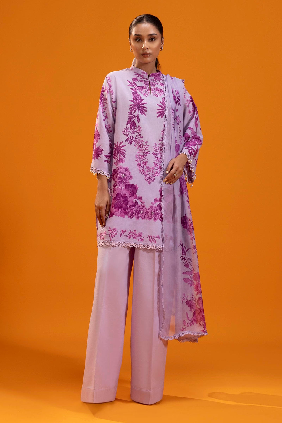 Sana Safinaz | Mahay Summer 25 | 007B by Sana Safinaz - Designer Dress - Type: Ladies Clothes - Available at Libayah - 100% Original